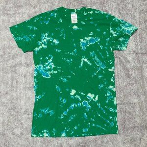 Tye Dye T-shirt Small Green